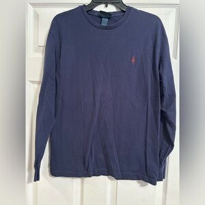 Polo Ralph Lauren navy long sleeve shirt